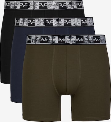 19V69 ITALIA Boxershorts 'Francesco' in Blauw: voorkant