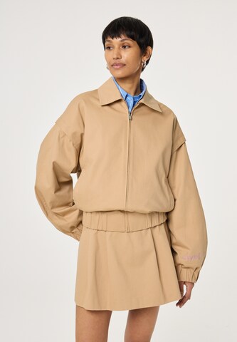 Fabienne Chapot Rok in Beige: voorkant