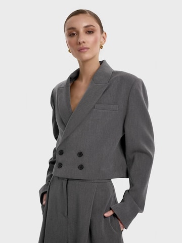 OPRA Blazer 'Opra Marynarka Damska Dwurzędowa Samira Grey' in Grey