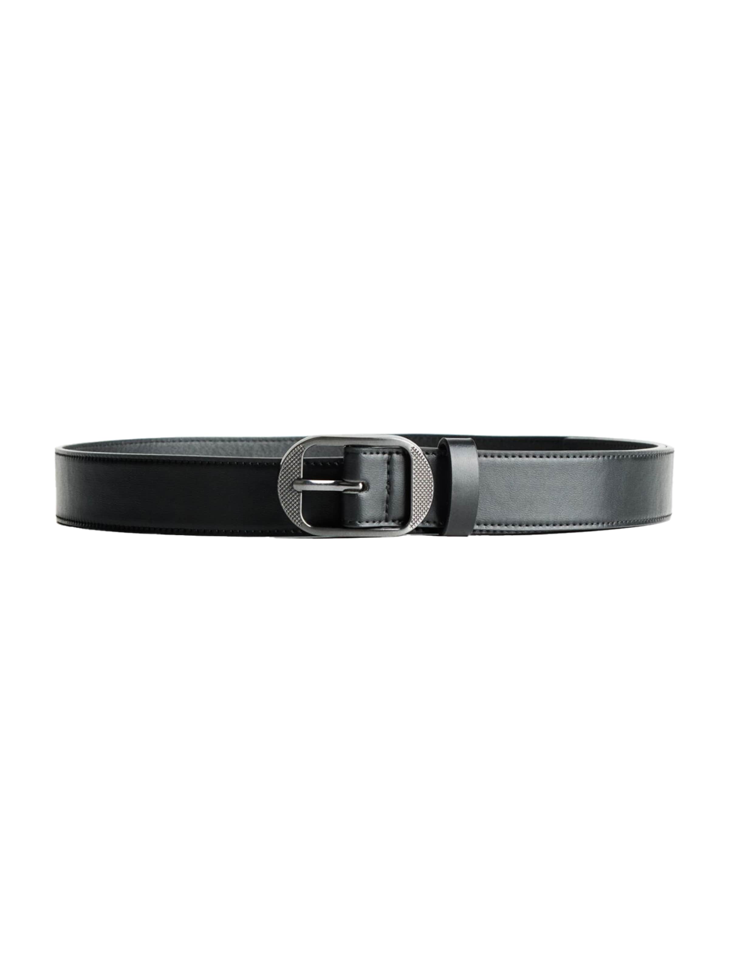 Bershka Ceinture en noir, Vue avec produit