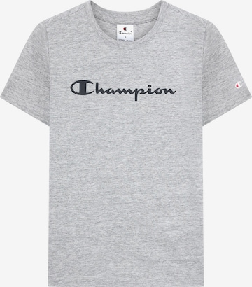 Champion Authentic Athletic Apparel Shirt in Grijs: voorkant