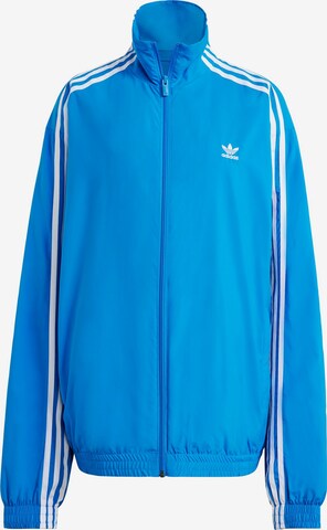 ADIDAS ORIGINALS Välikausitakki 'Adilenium' värissä sininen: edessä