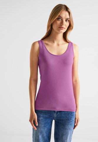STREET ONE Top 'Anni' in Purple: front