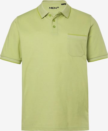 T-Shirt Men Plus en vert : devant