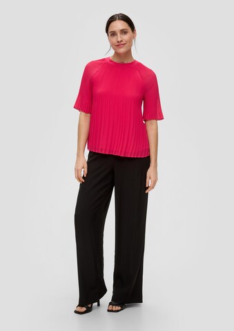 s.Oliver BLACK LABEL Blouse in Pink