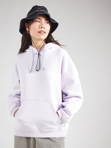 Felpa 'STONE HEART UP' di Volcom in lilla: frontale