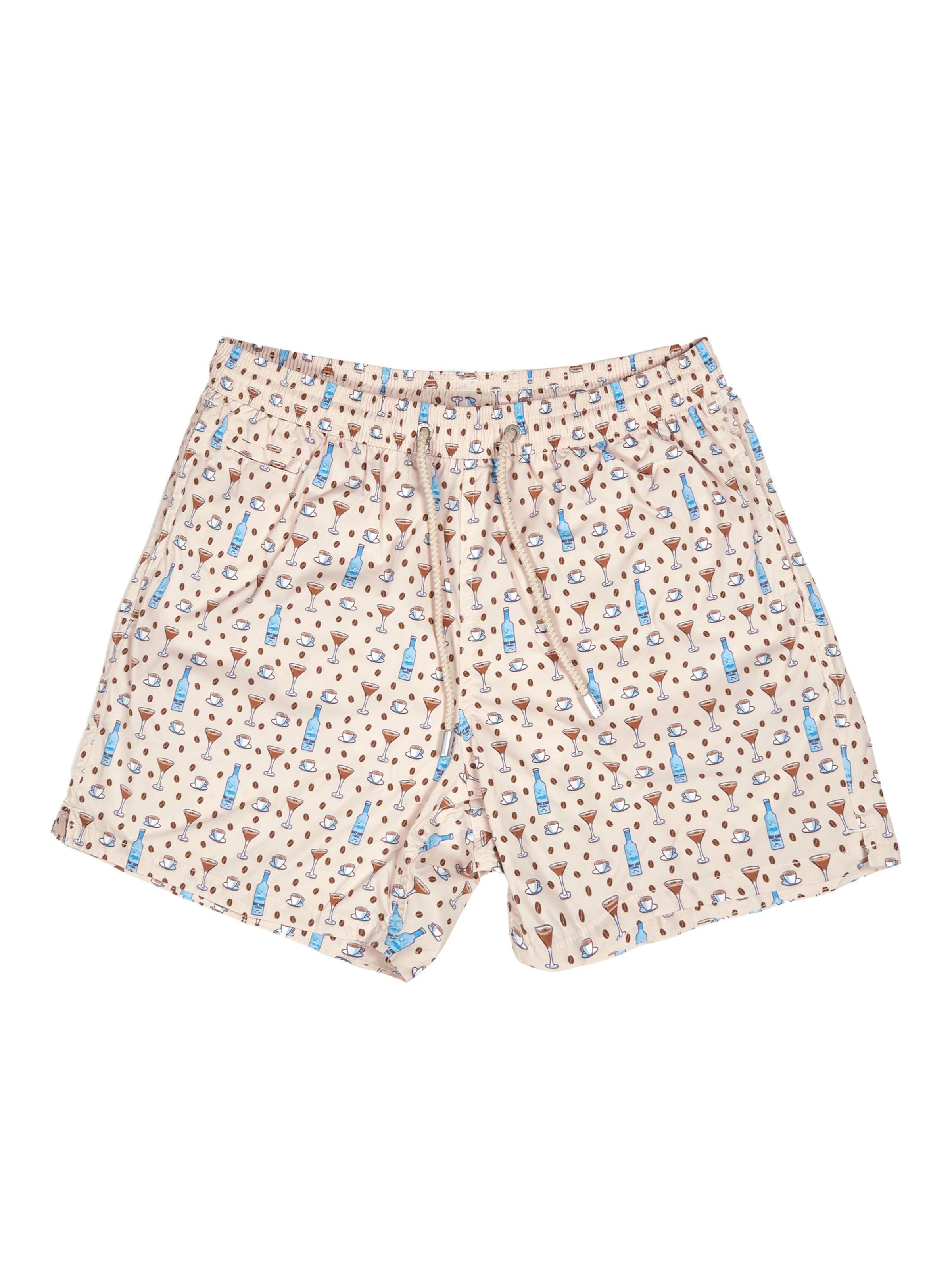 MC2 Saint Barth Badeshorts in Beige: Vorderseite