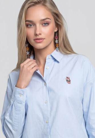 myMo Pop Shirt in Blauw