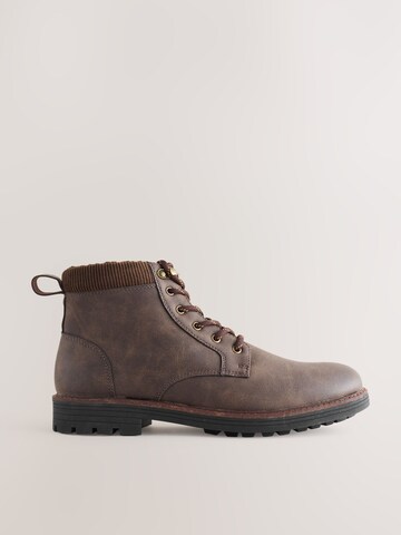 Bottines à lacets Next en marron