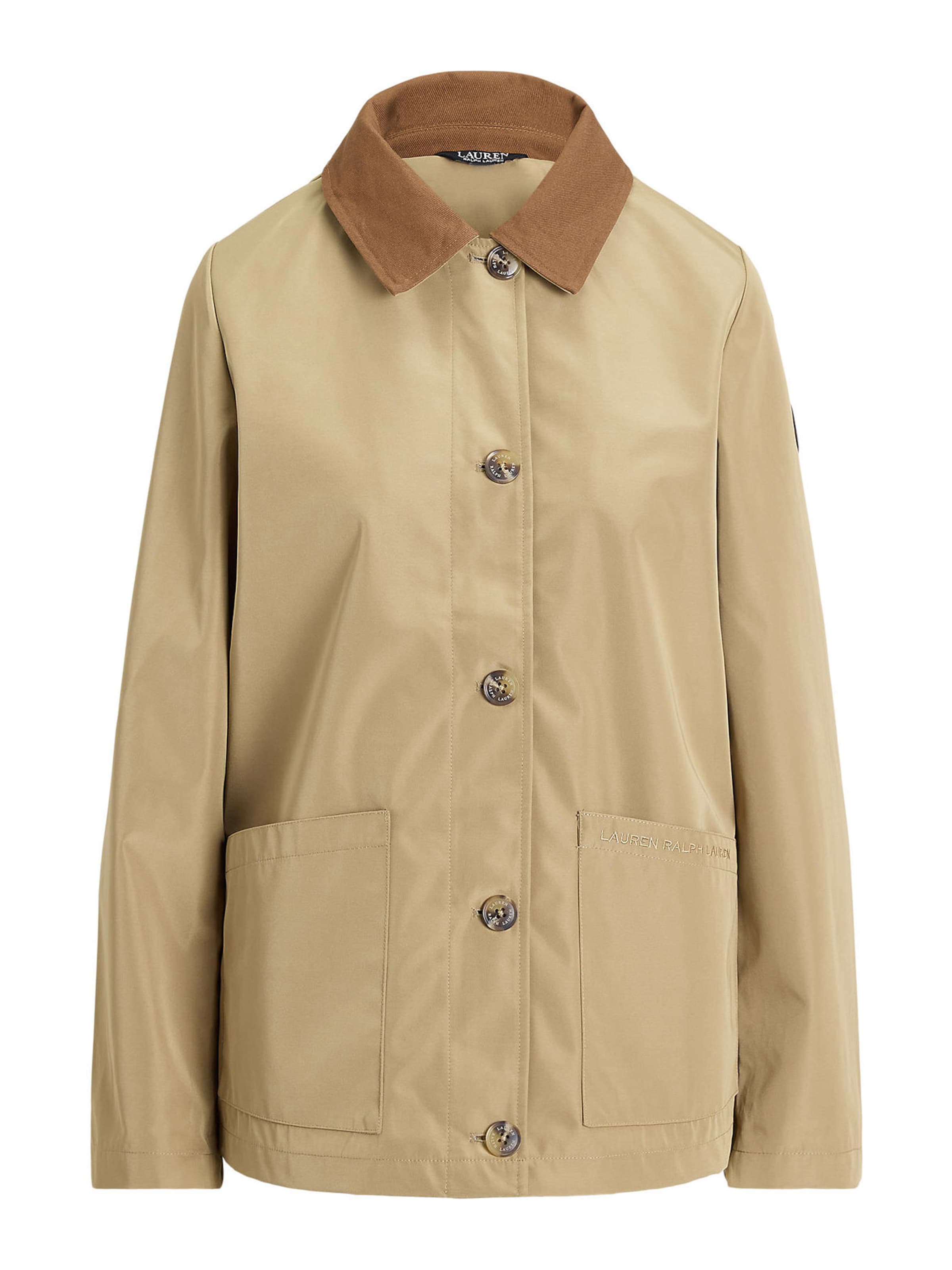 Lauren Ralph Lauren Демисезонная куртка в Цвет экрю / Имбирно-бежевый, Обзор товара