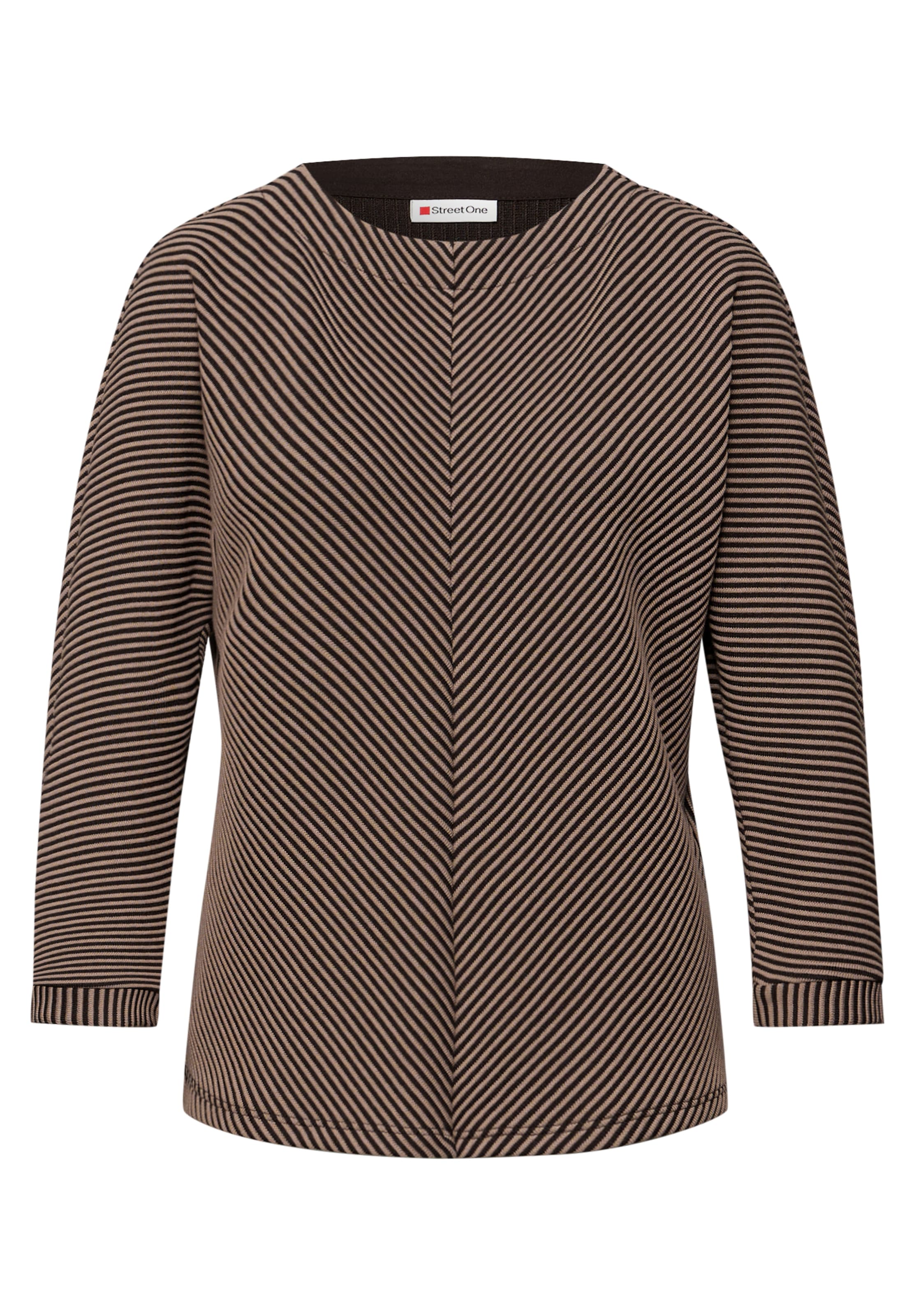 STREET ONE Sweater in Brown: front