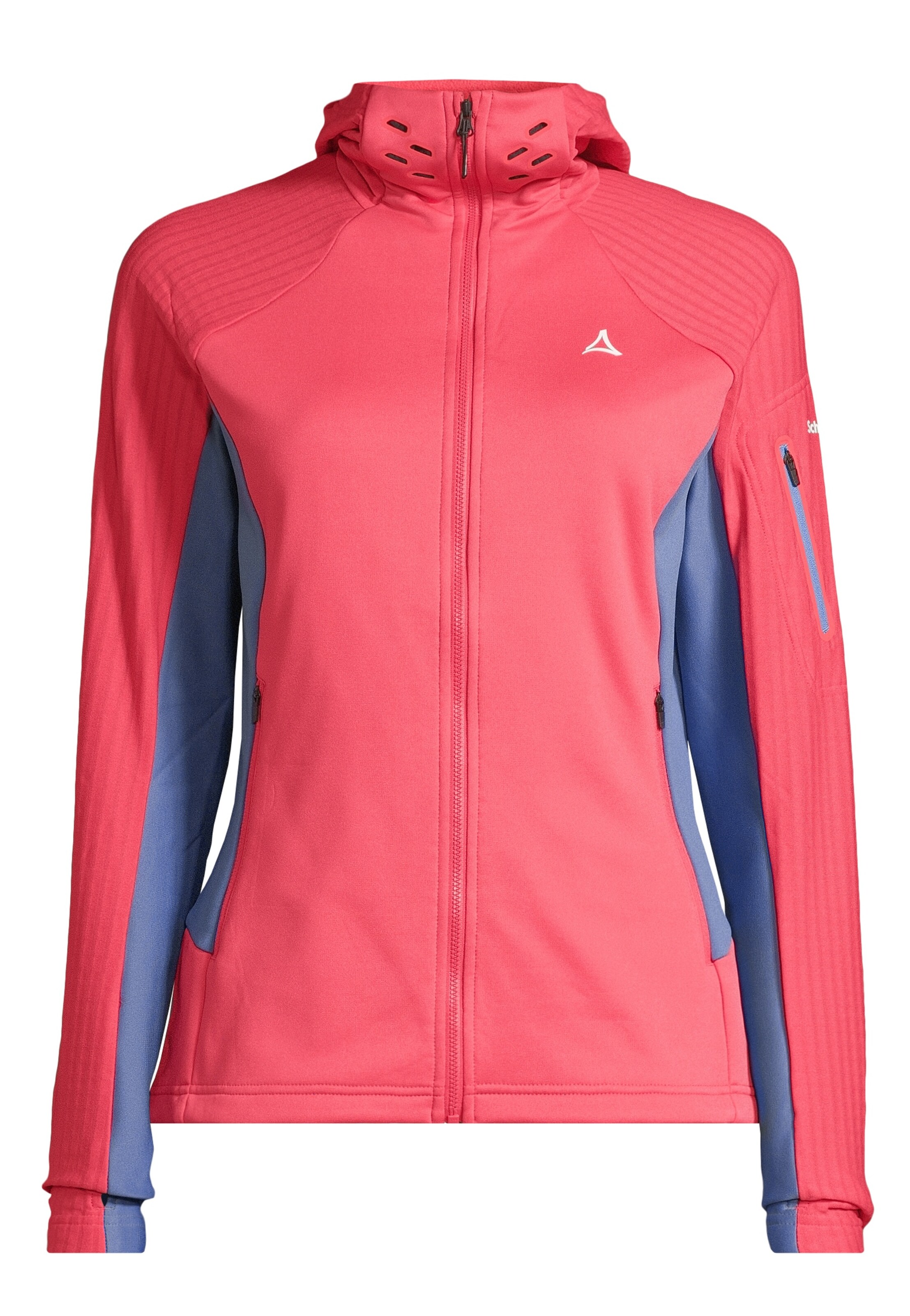 Schöffel Funktionsfleecejacke 'Rotbach' in Rot: Vorderseite