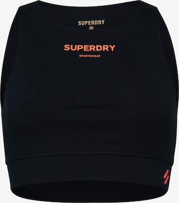 Superdry Sport bh in Blauw: voorkant