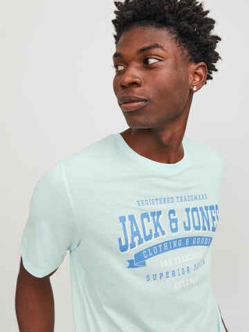 JACK & JONES T-shirt i blå