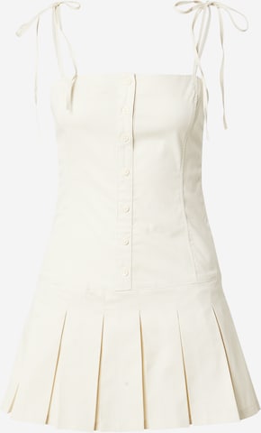 Monki Mekko värissä valkoinen: etupuoli