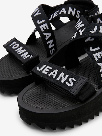 Tommy Jeans Sandal in Black