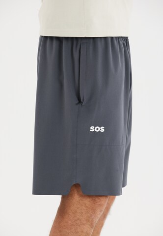 SOS Regular Sports trousers 'Niseko' in Blue
