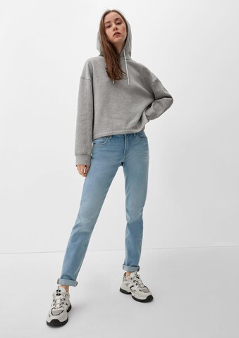 QS Slimfit Jeans 'Catie' i blå