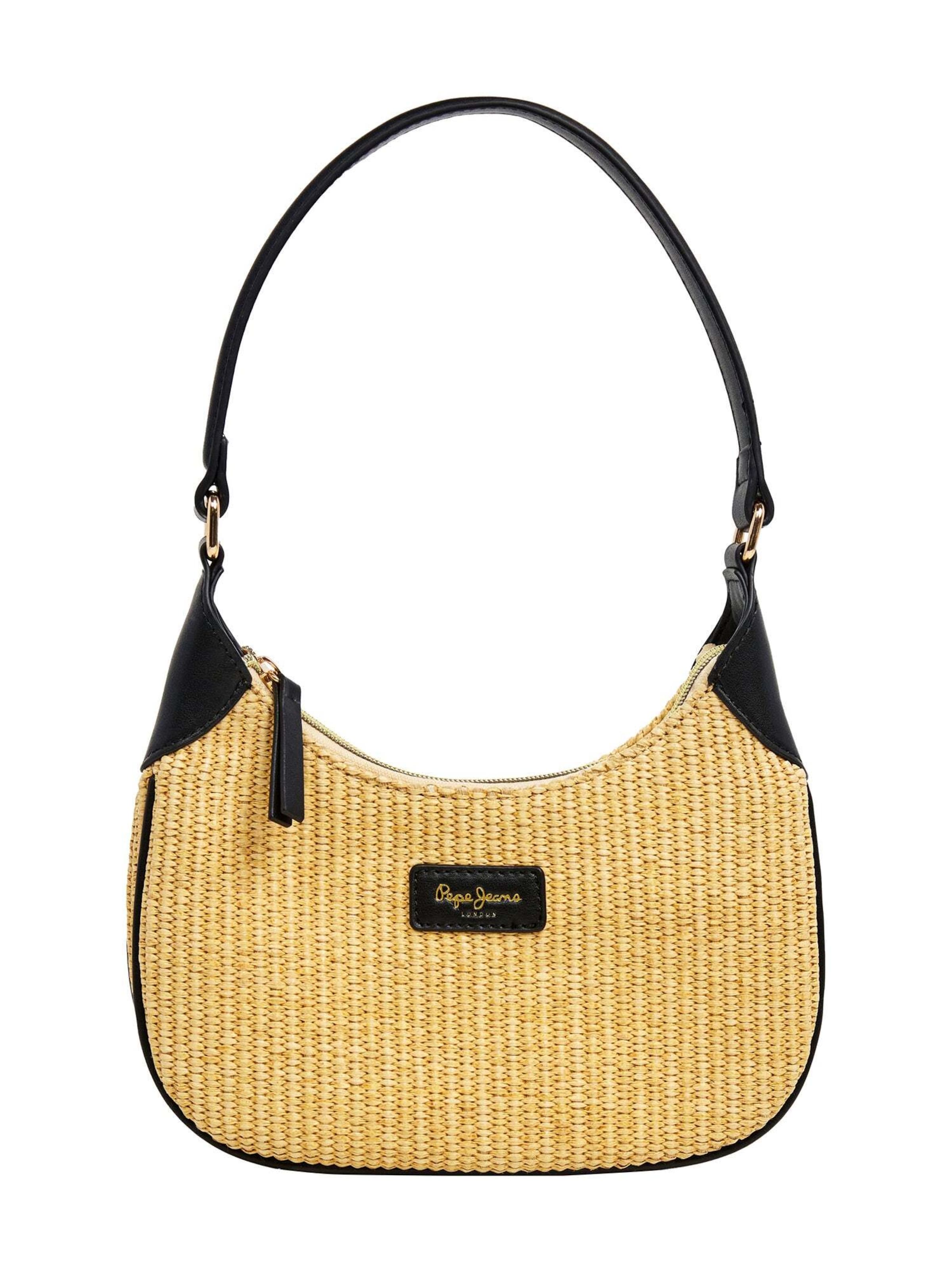 Pepe Jeans Handtasche 'Trish' in Schwarz: Vorderseite