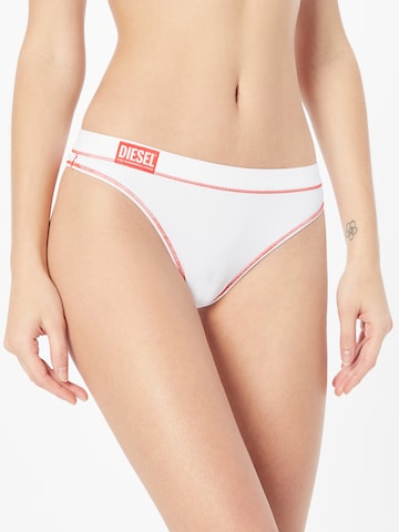 DIESEL - Tanga 'DAYLLA' en blanco: frente