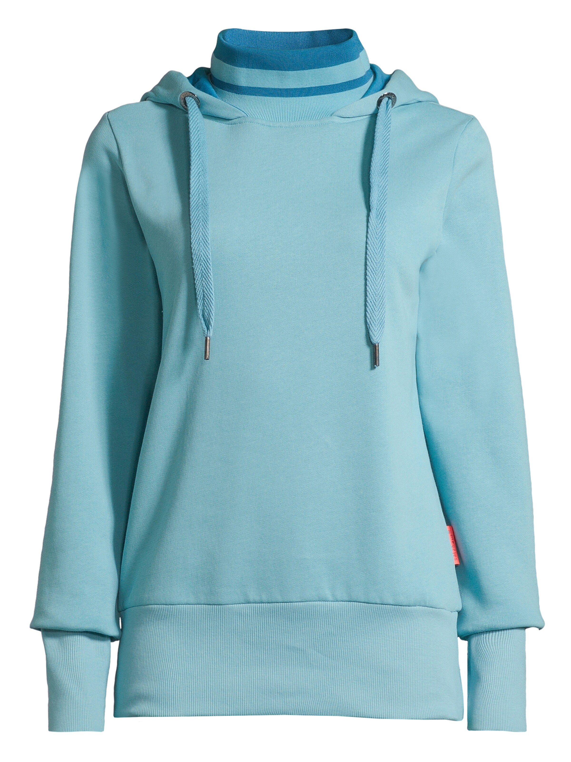 salzhaut Sweatshirt 'RÖÄEN' in Blauw: voorkant