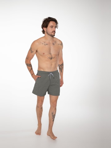 PROTEST Board Shorts 'SHARIF' in Green