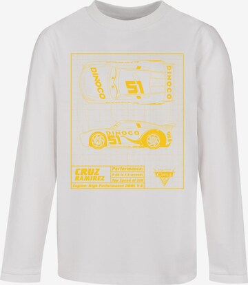 T-Shirt 'Cars - Cruz Ramirez' ABSOLUTE CULT en blanc : devant