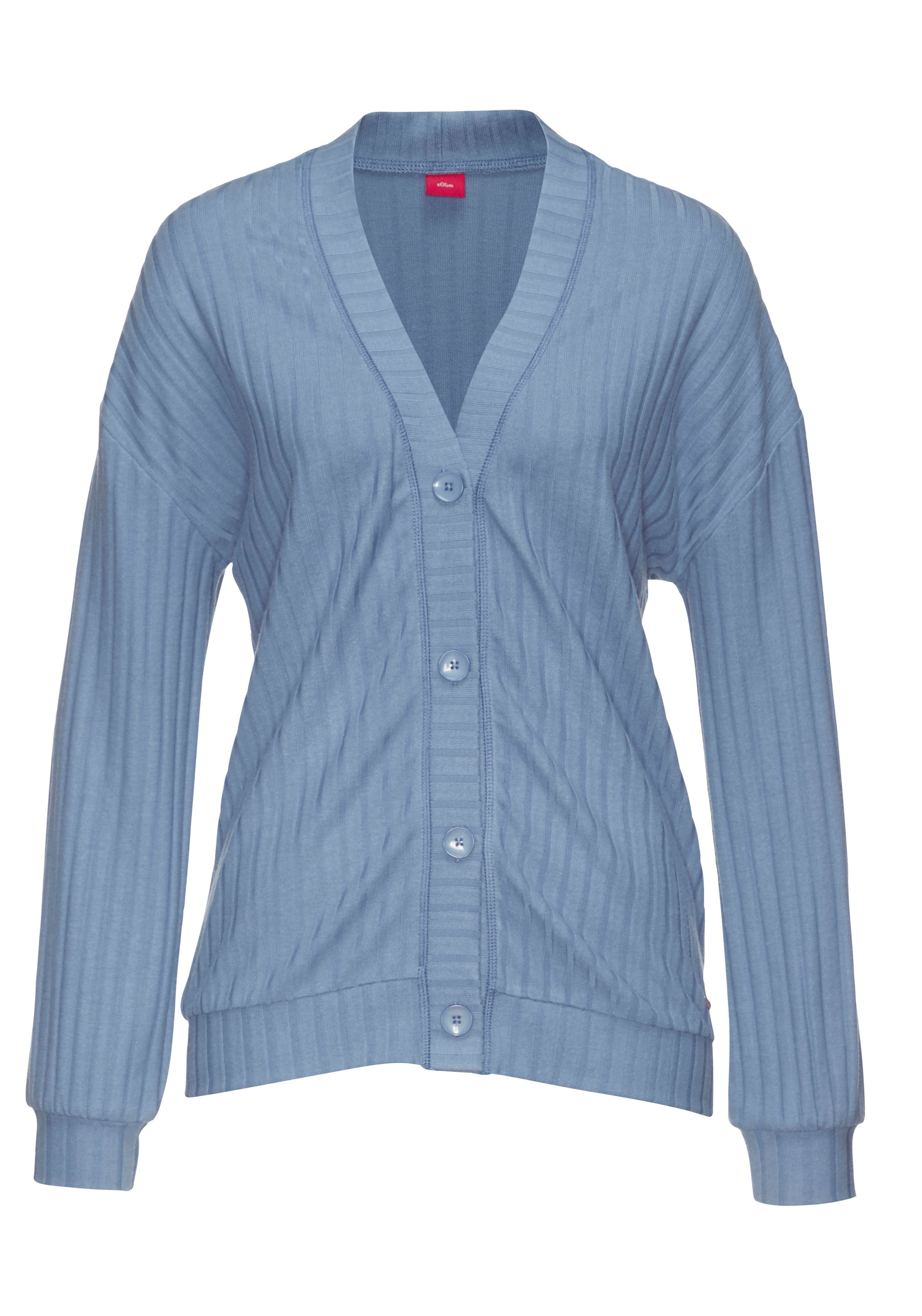 s.Oliver Kardigan – modrá: přední strana