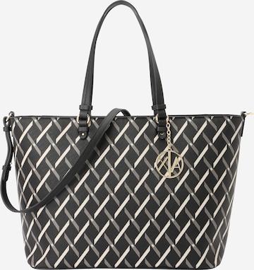 ARMANI EXCHANGEShopper torba 'GYNGER' - crna boja: prednji dio