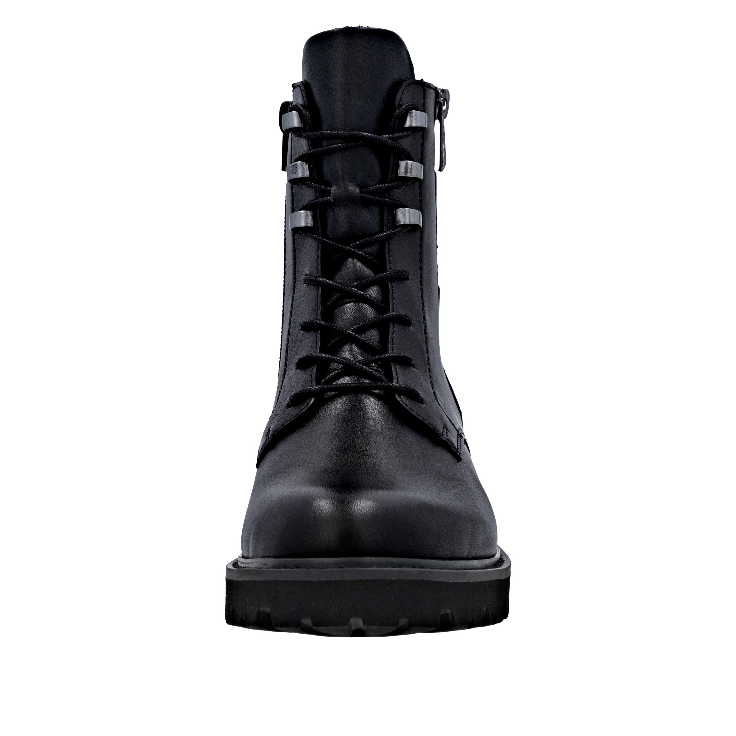 REMONTE Schnürstiefelette in Schwarz