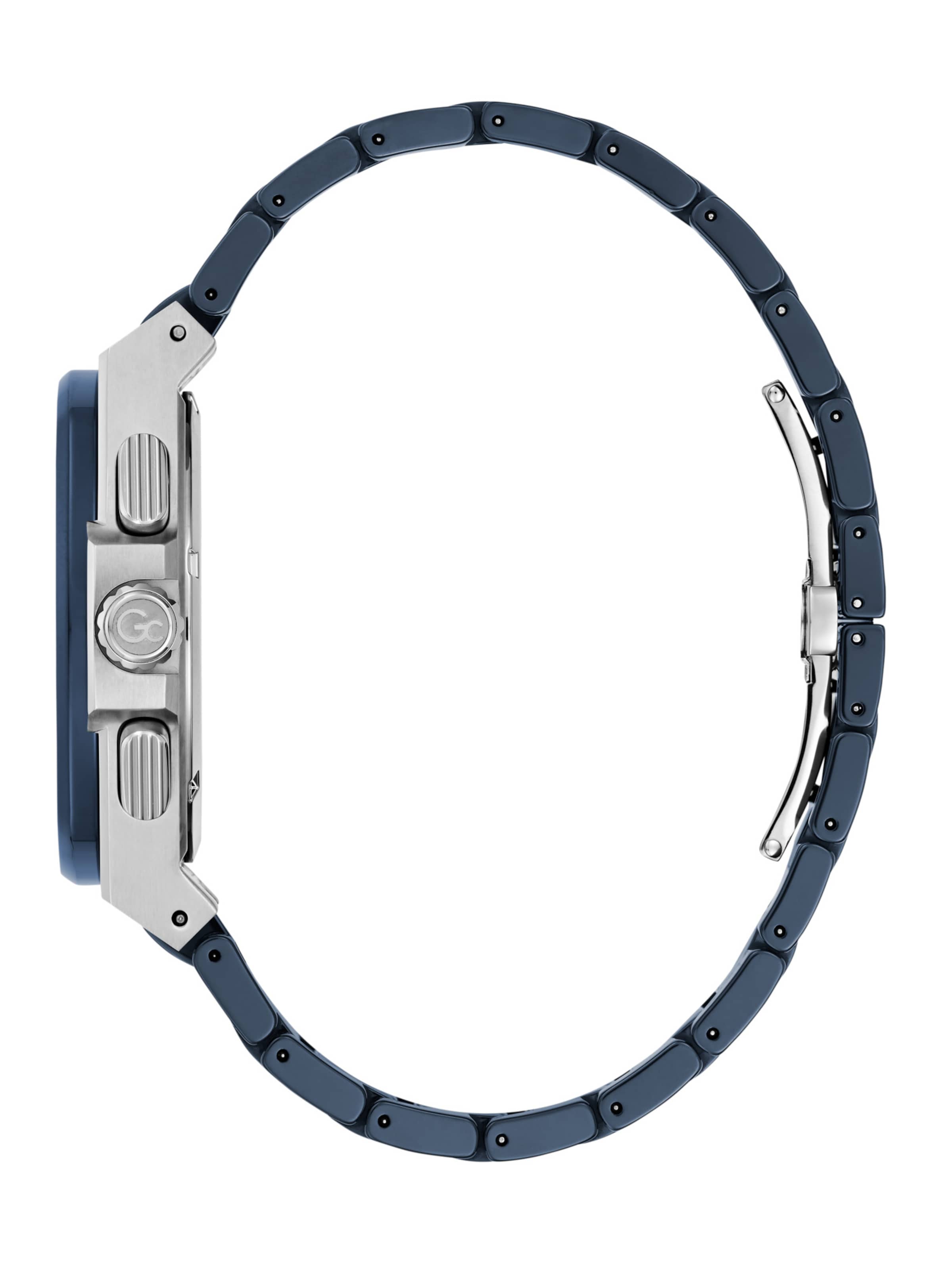 Gc Analoog horloge 'Coussin' in Zilver