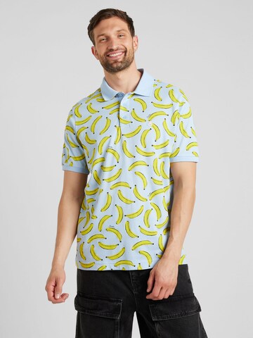 UNITED COLORS OF BENETTON Poloshirt in Blau: Vorderseite