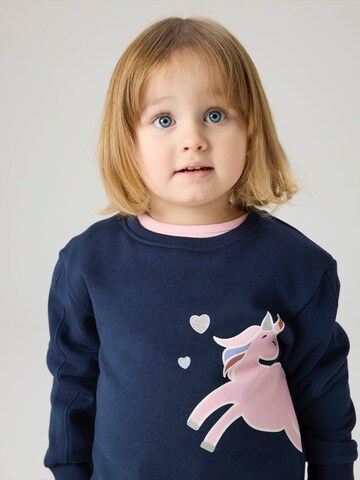 NAME IT Mikina 'NMFBIRKY' - Modrá