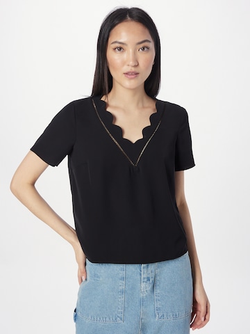 ABOUT YOU - Blusa 'Rosina' en negro: frente