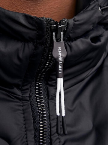 JACK & JONES Prehodna jakna 'Hybrid' | črna barva