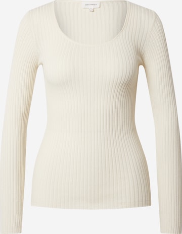 ARMEDANGELS Sweater 'Alaani' in White: front