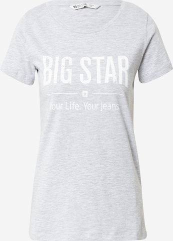 Big Star Shirt 'BRUNONA' in Grey: front