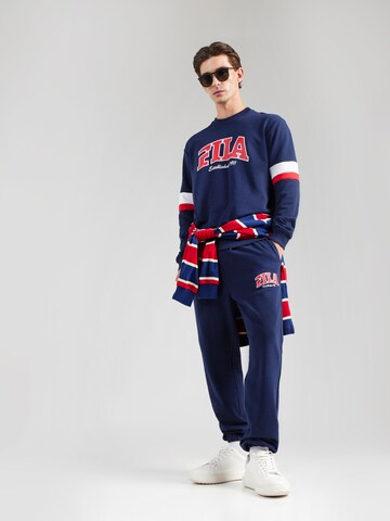 Tapered Pantaloni sport 'LANDEN' de la FILA pe albastru