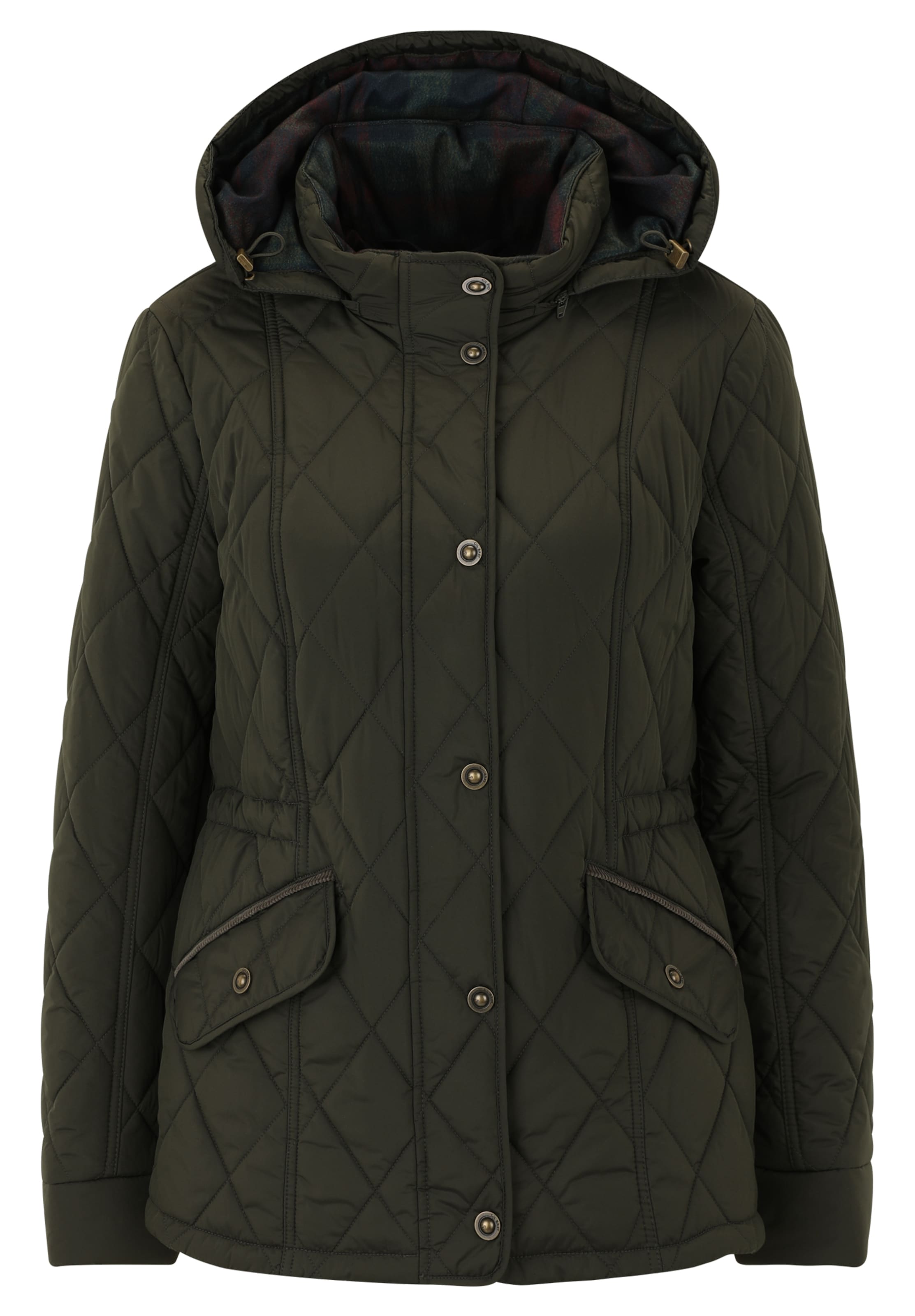 GIL BRET Φθινοπωρινό και ανοιξιάτικο μπουφάν σε πράσινο: μπροστά