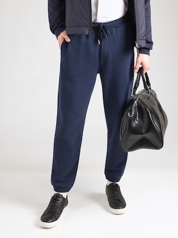 Tapered Pantaloni di La Martina in blu: frontale