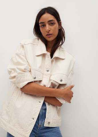 MANGO Between-Season Jacket 'Seul' in Beige