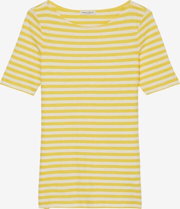 T-shirt Marc O'Polo en jaune : devant