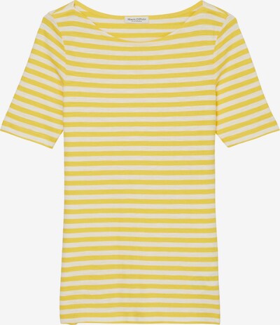 Marc O'Polo Shirt in Yellow / White, Item view