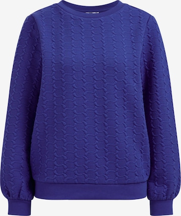 WE Fashion Sweatshirt in Blue: front