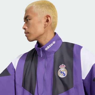 ADIDAS PERFORMANCE - Casaco de treino 'Real Madrid EQT' em roxo