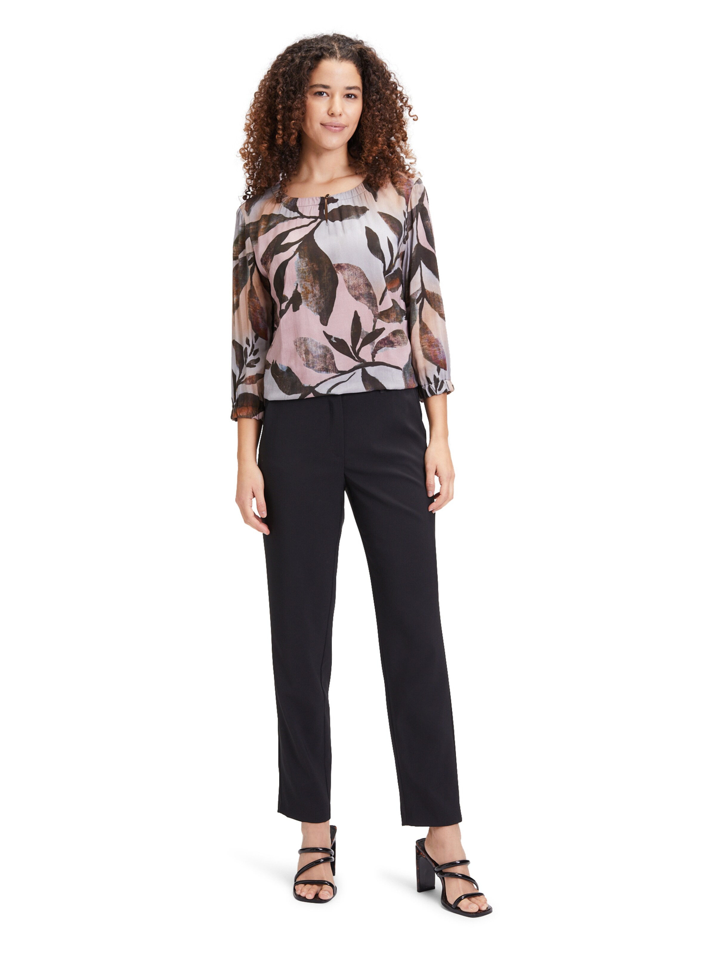 Regular Pantalon à plis Betty Barclay en noir