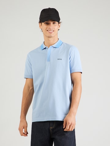 BOSS Green Футболка 'Paddy 3' в Синий: спереди