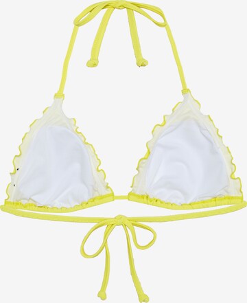 CHIEMSEE Triangel Bikinitop in Gelb