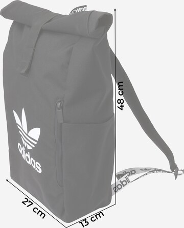 Rucsac 'Adicolor Classic Roll-Top' de la ADIDAS ORIGINALS pe negru