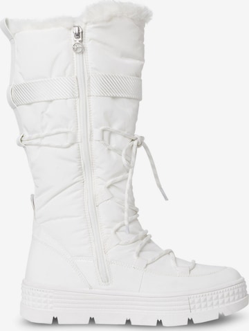 TAMARIS Škornji za v sneg | bela barva